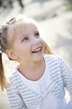 Girl in Pigtails